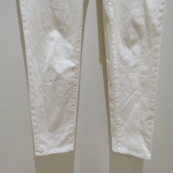 J. MCLAUGHLIN Lexi 4 Way Stretch Slim Leg Jeans in White Denim Preppy - Size 10 - Picture 8 of 14
